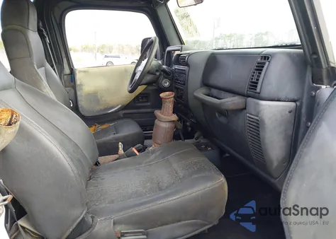 2004 Jeep Wrangler Se z USA, uszkodzony, nr VIN 1J4FA29164P741081